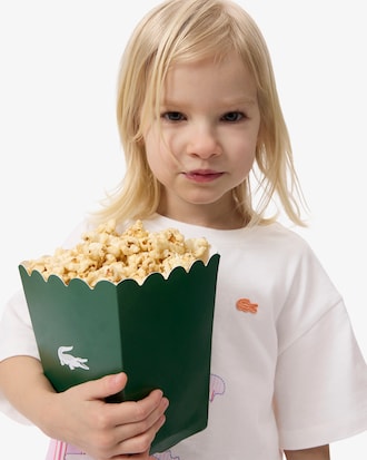 Crocodile Print Cotton T-Shirt