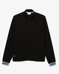 Men's Lacoste High Neck Organic Cotton Zip Sweatshirt