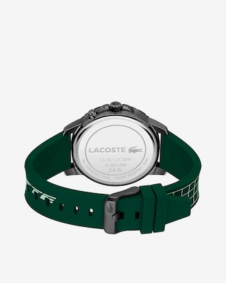 Men&rsquo;s Endurance Multifunctional Green Silicone Watch