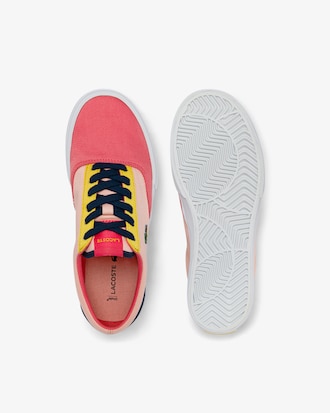 Women's Jump Serve Lace Canvas Color-Pop Sneakers