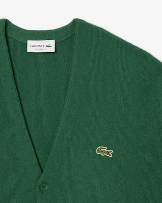 Men's Relaxed Fit Wool Cardigan