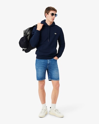 Sudadera con Gorro de Forro Polar de Algod&oacute;n para Hombre