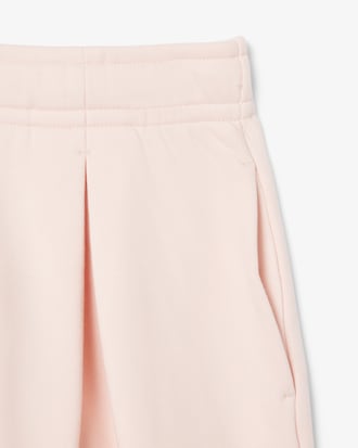 Shorts de tela plisados ​​para mujer
