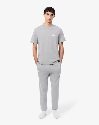 Men's Crocodile Print Cotton Undershirt
