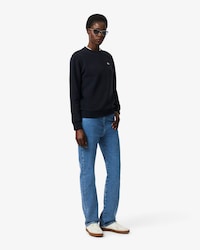 Straight Cut High Waist Denim Jeans