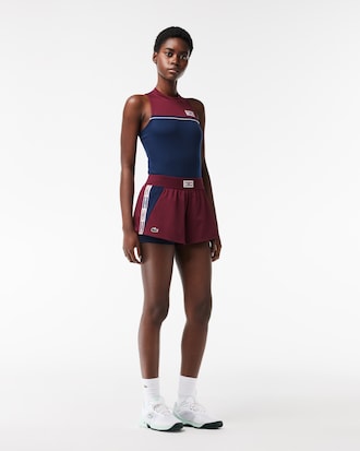 Women's Recycled Fabric Lined Tennis Shorts