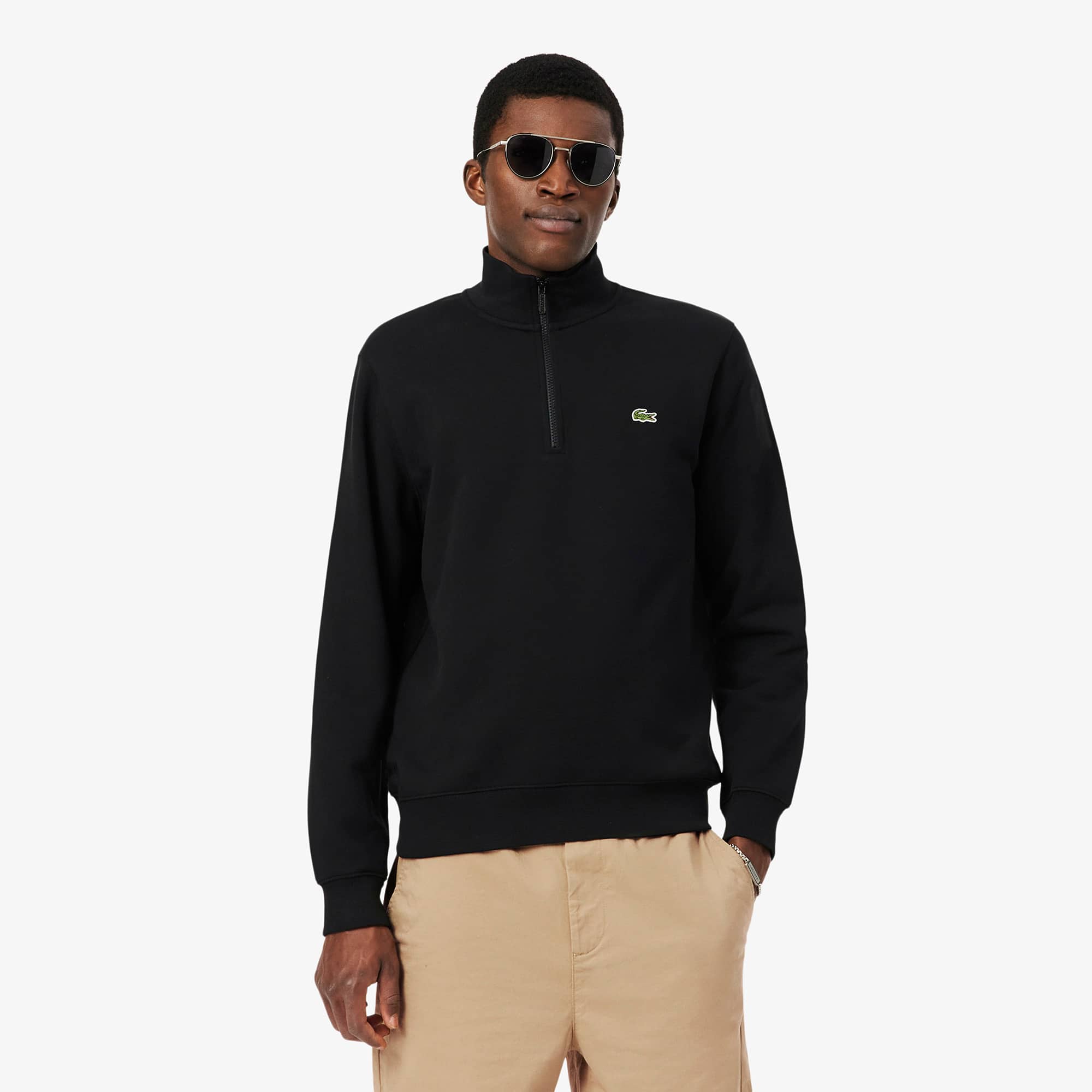 Men's Zip-Up Fleece Sweatshirt - Sweaters & Sweatshirts - New In