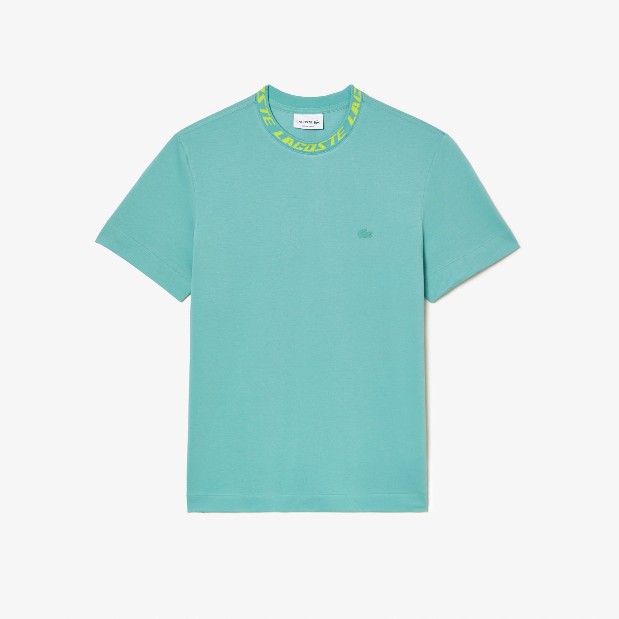 Men's Regular Fit Branded Collar T-Shirt - T-shirts - New In