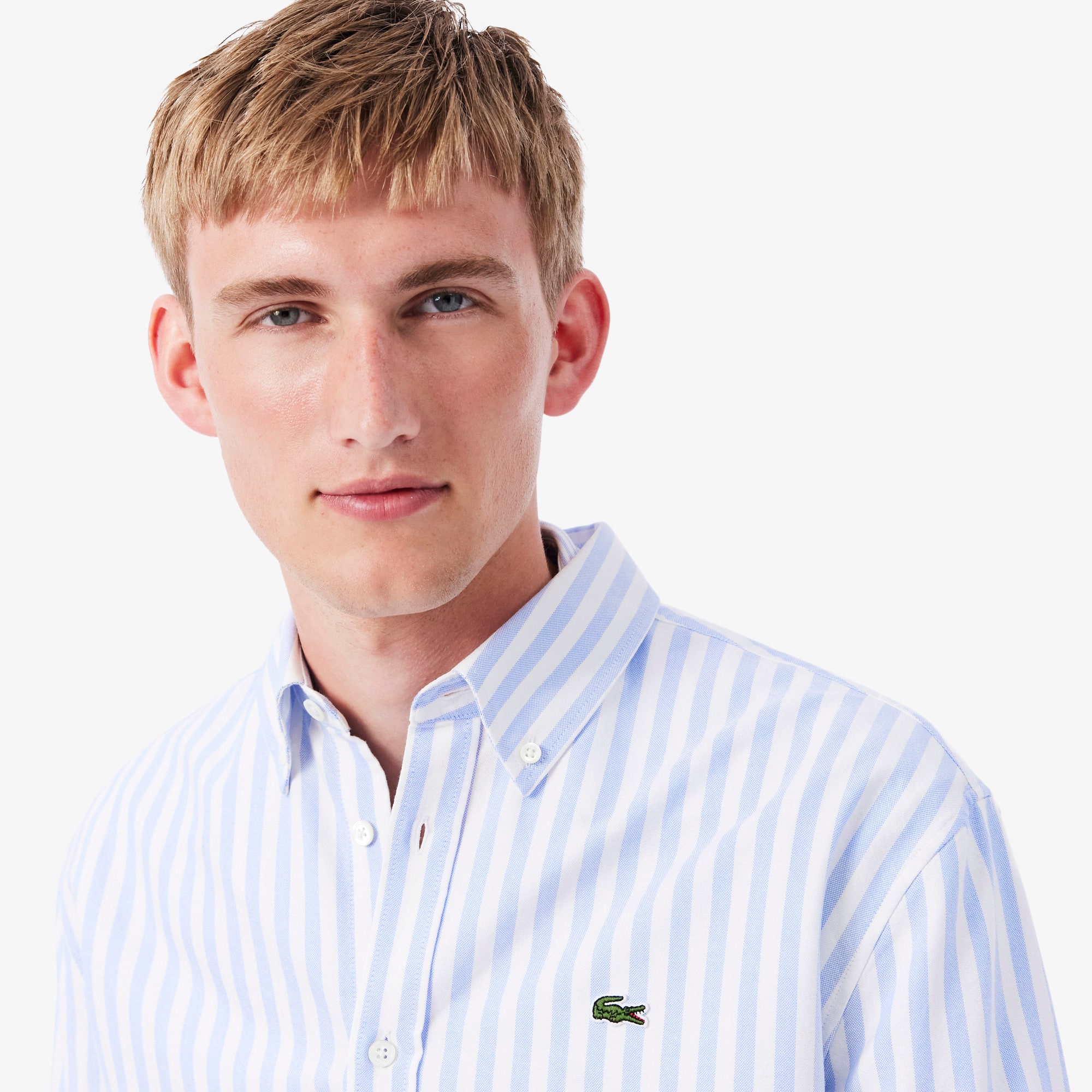 Regular Fit Striped Oxford Shirt