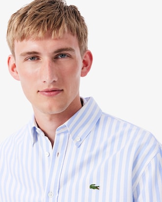 Regular Fit Striped Oxford Shirt