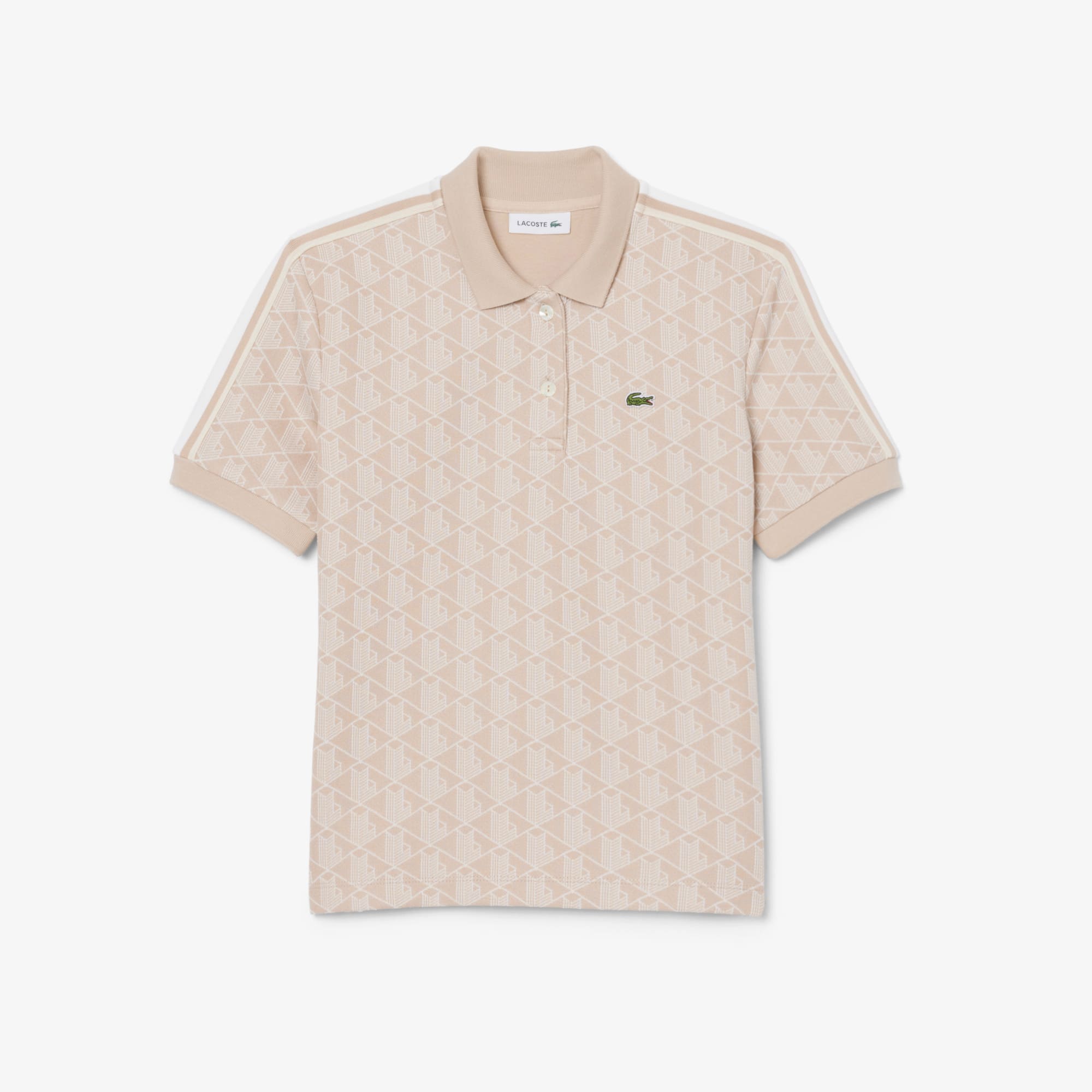 Women's Slim Fit Monogram Polo - Polo Shirts - New In 2026 | Lacoste