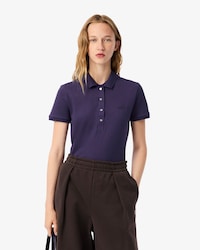 Women's L.12.D Slim Fit Stretch Mini Piqué Polo