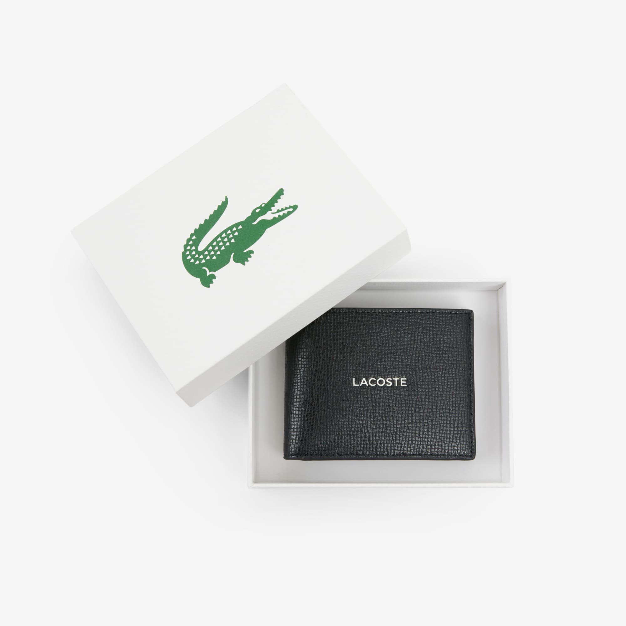 Small Ossian Leather Billfold - Bags - New In 2026 | Lacoste