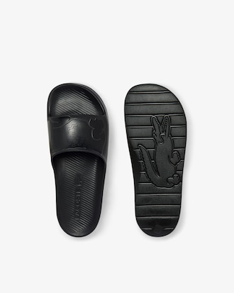 Men's Croco 2.0 Logo Strap Slides