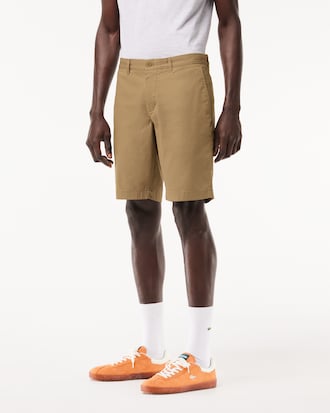 Men's Slim Fit Stretch Cotton Shorts