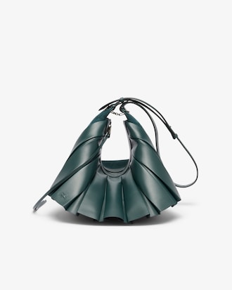 Runway XL Lenglen Suede Leather Hobo Bag