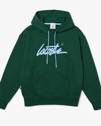 Unisex Lacoste L!VE Loose Fit Cotton Hoodie