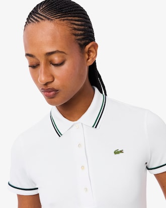 Women's L.12.D Slim Fit Trim Detail Polo