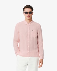 Men's Regular Fit Linen Shirt