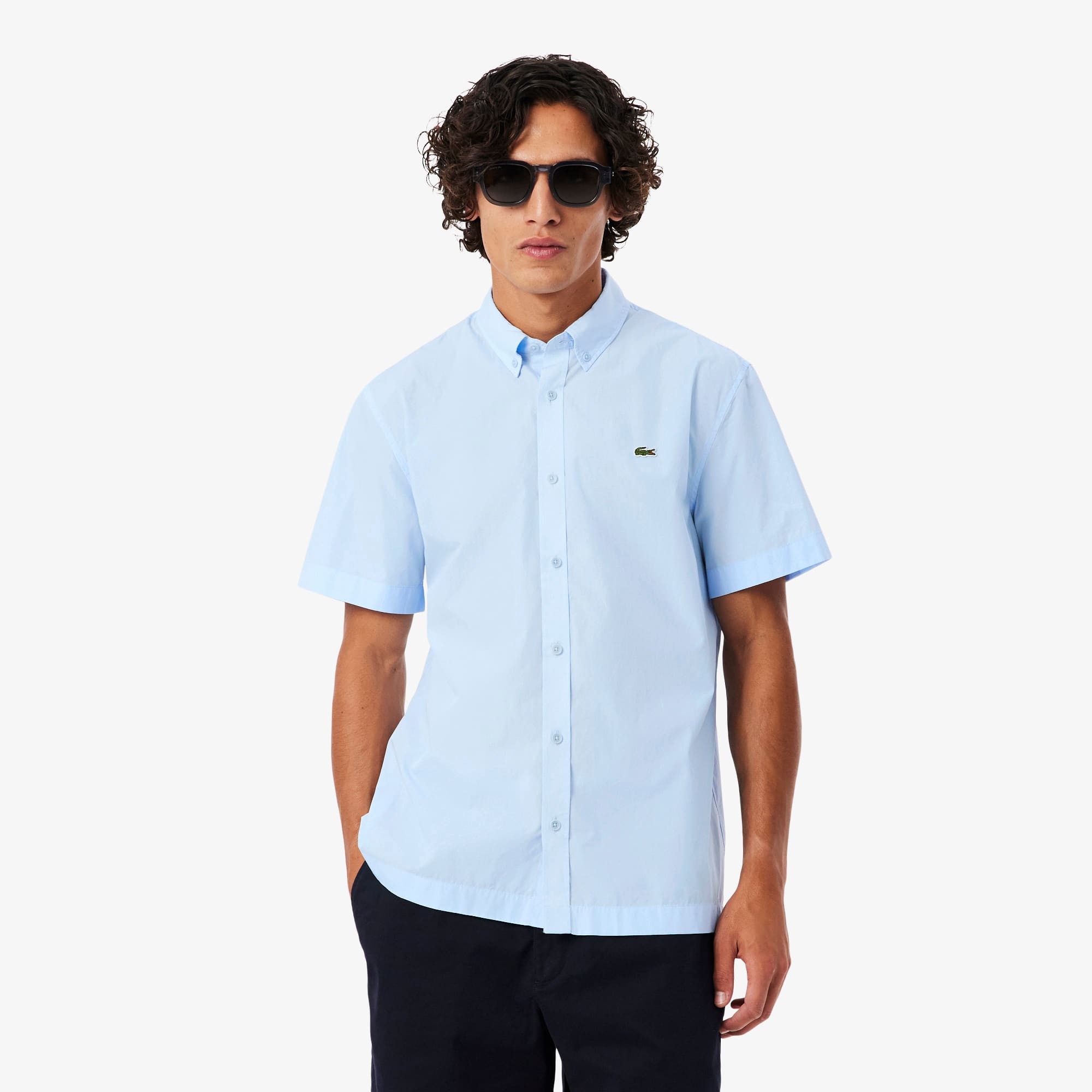 Lacoste Regular Fit Lightweight Poplin Shirt