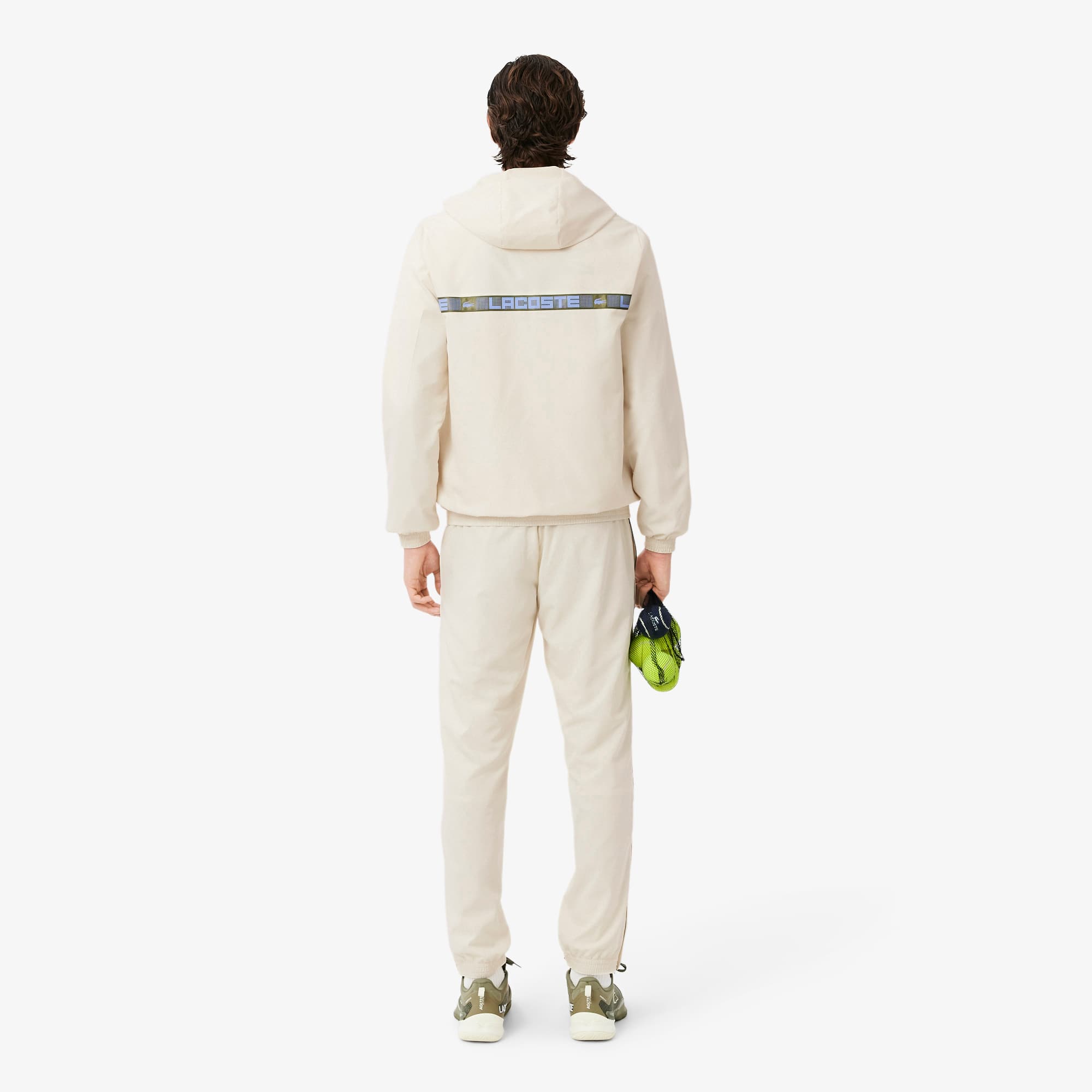 Men's Logo Stripe Tennis Tracksuit - Recycled Materials - New In