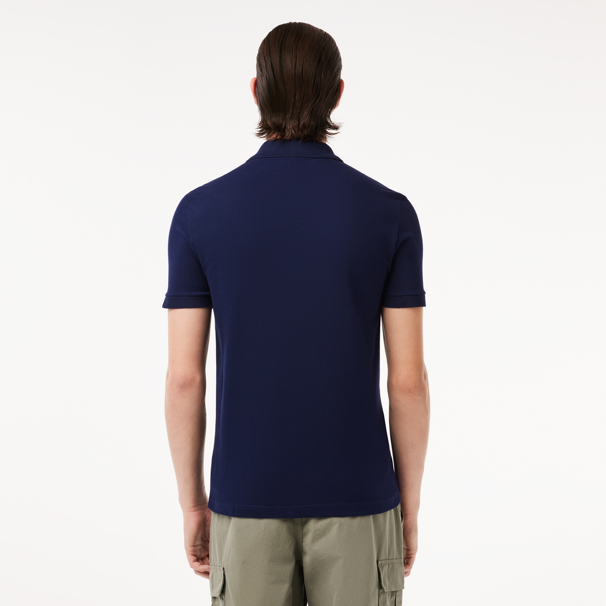 Men's Slim Fit Stretch Mini Piqué Polo - Polo Shirts - New