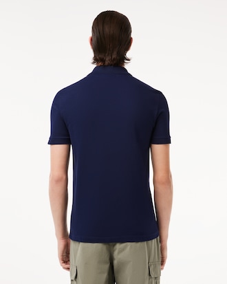 Men's Slim Fit Stretch Mini Piqué Polo
