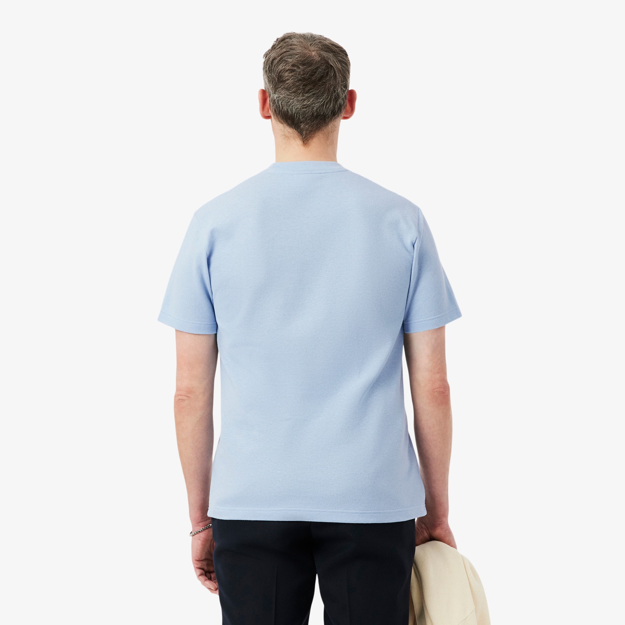 Heavy Cotton and Linen Piqué T-Shirt - T-shirts - New In 2026