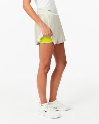 Women's Pleated Lined Tennis Shorts