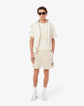 Men's Graphic Print Mesh Shorts