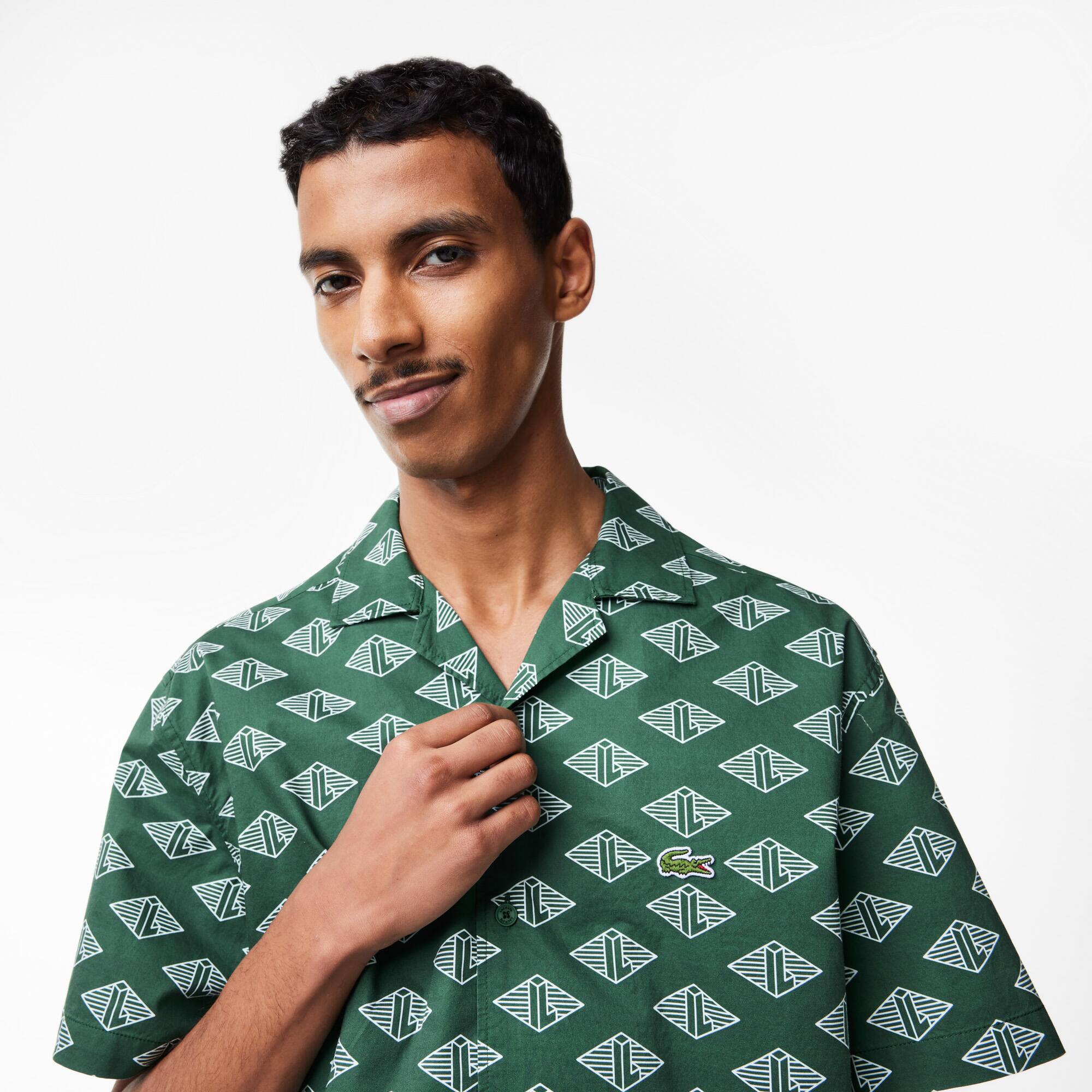  ★Monogram Logo Short Sleeve Tシャツ MARSHALL monogram logo print T-shirt brand GUESS