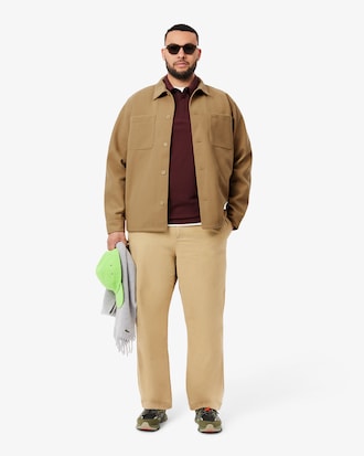 Men's Oversized Flannel Overshirt