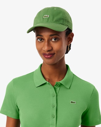 Women's Slim Fit L.12.D Ribbed Cotton Polo