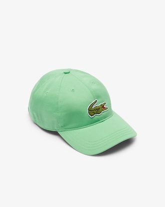Casquette twill de coton badge Crocodile