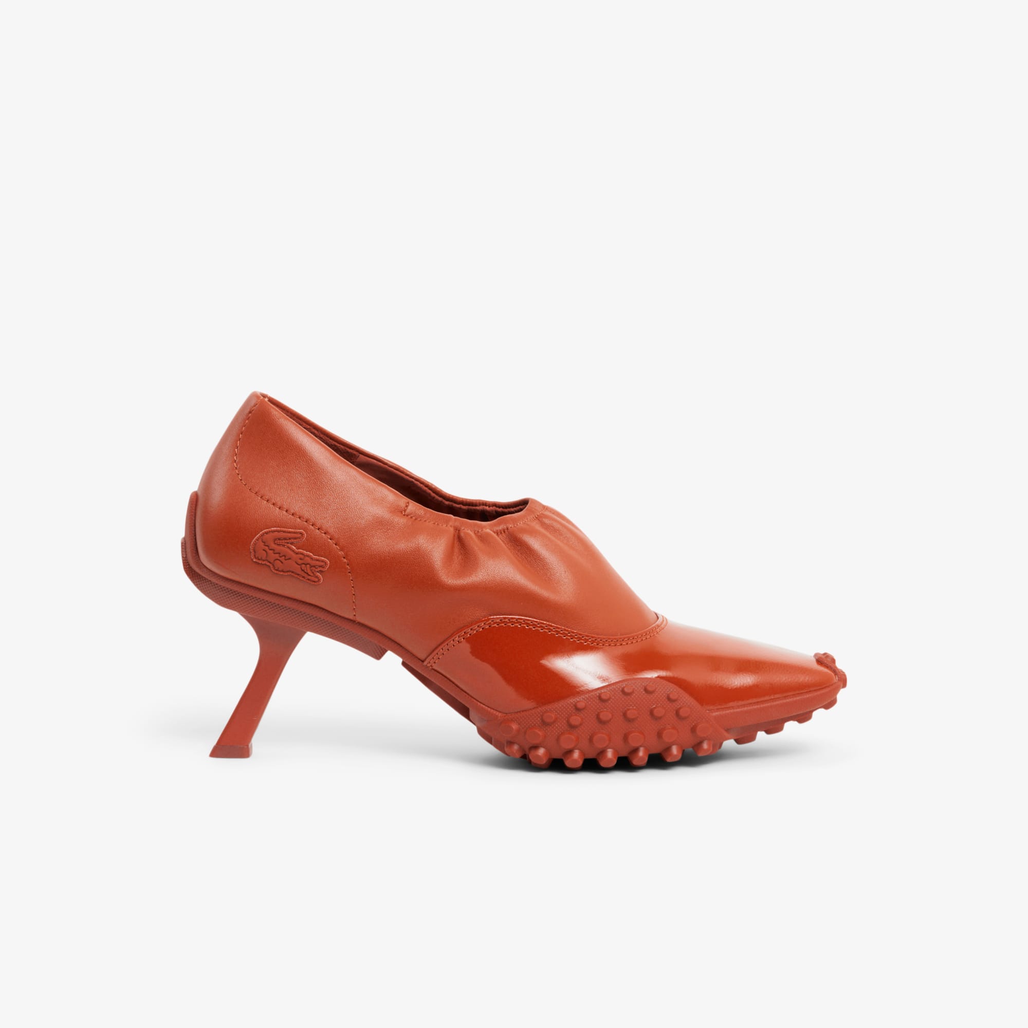 Women's Runway Leather Heel - Slides - New In 2026 | Lacoste