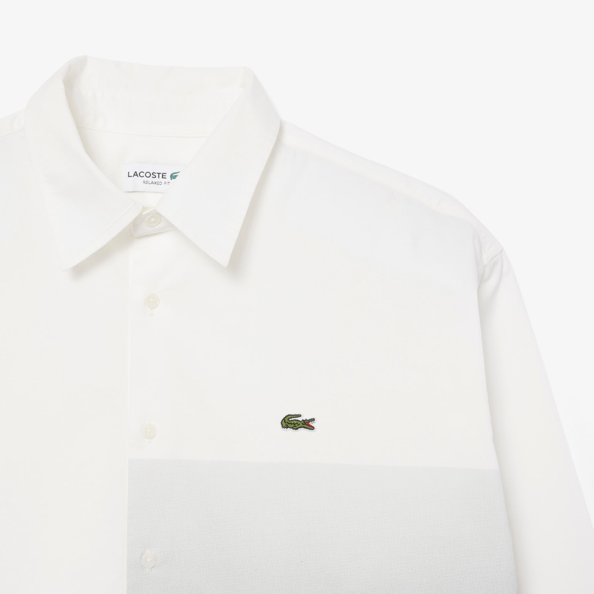 Relaxed Fit Printed Cotton Twill Shirt - Button Down Shirts - New