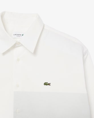 Relaxed Fit Printed Cotton Twill Shirt