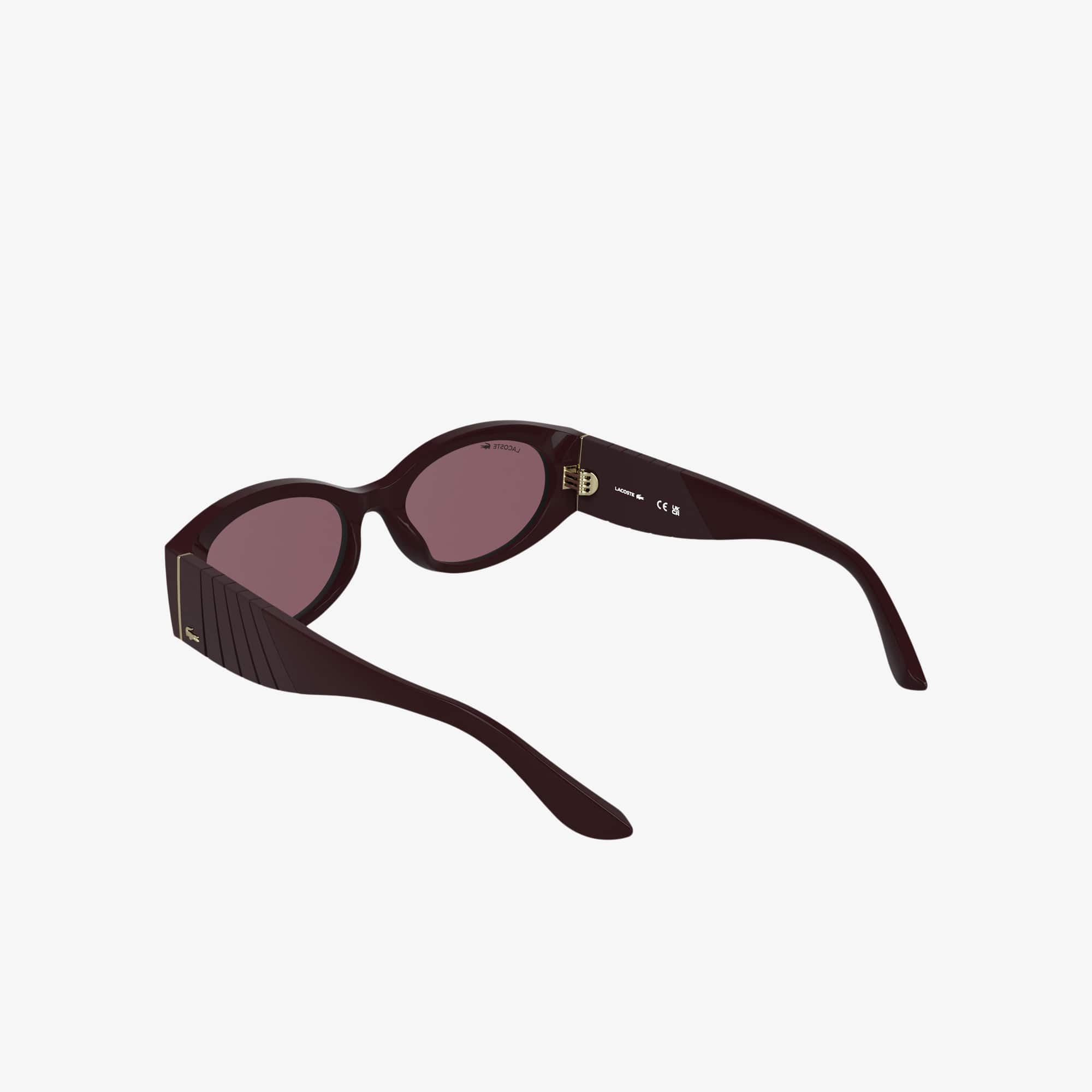 Plissé Oval Glasses
