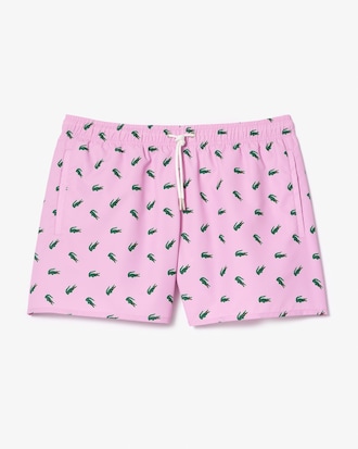 Men's Crocodile Print Swim Trunks