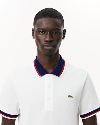Regular Fit Stretch Mini Piqué Polo