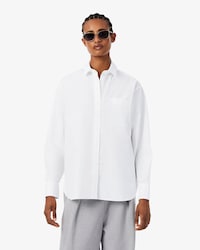 Camisa Oversized De Algod&oacute;n Y Popelina