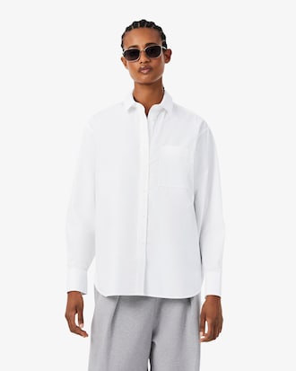 Camisa Oversized De Algod&oacute;n Y Popelina