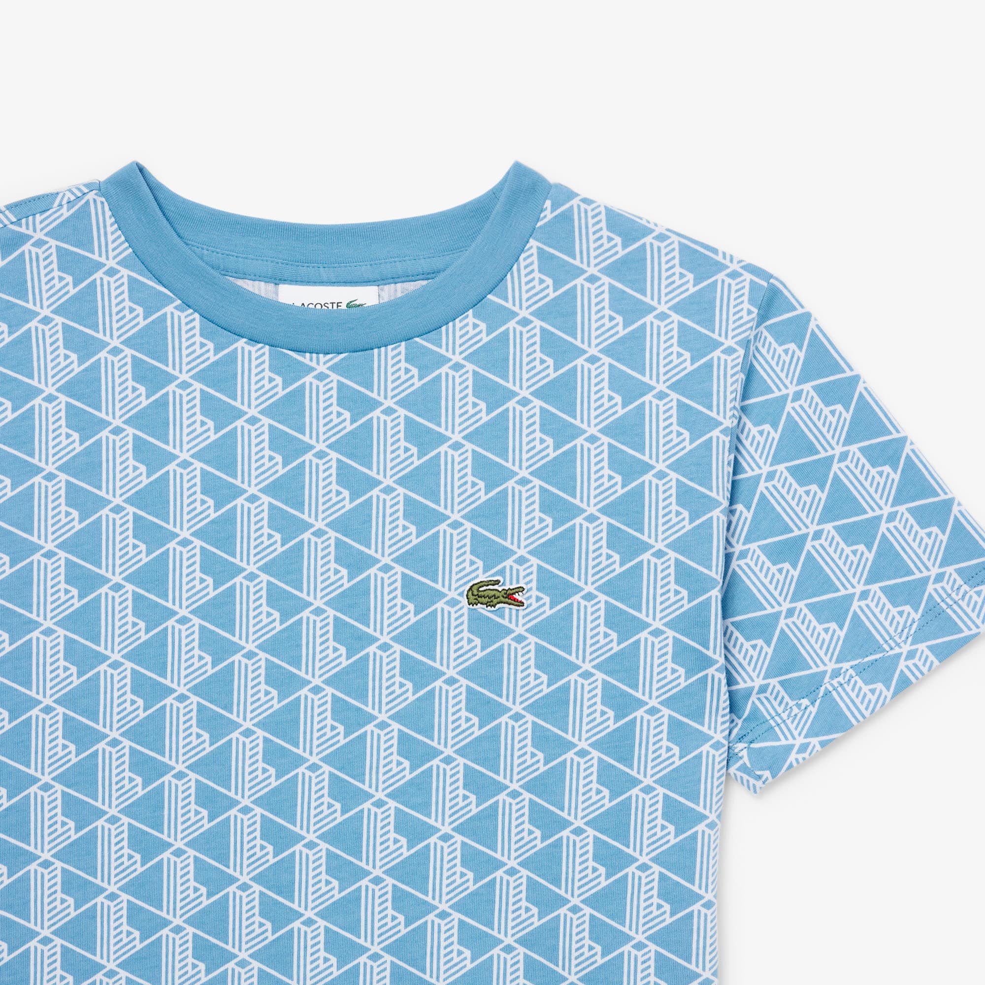Monogram Cotton T-Shirt - T-Shirts & Tops - New In 2026 | Lacoste