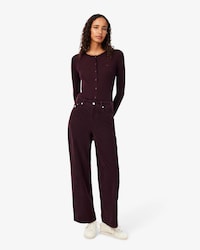 Women's Wide Leg Corduroy Pants