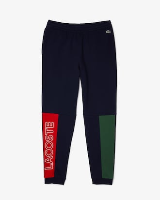Men's Colorblock Cotton Fleece Sweatpants