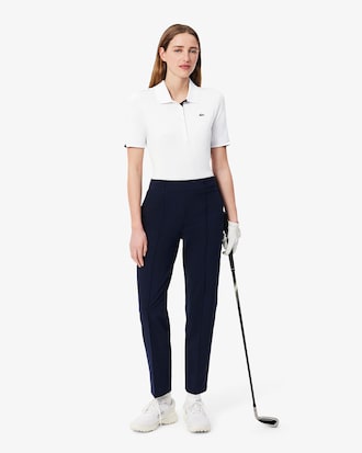 Women's Slim Fit UV Protect Stretch Golf Polo