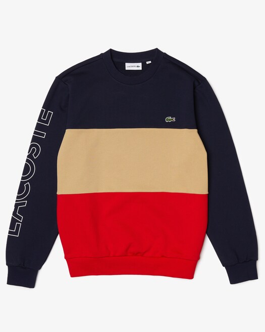 Navy Blue / Beige / Red
