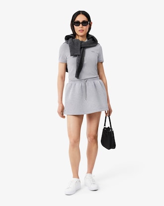 Women's L.12.D Slim Fit Stretch Mini Piqu&eacute; Polo