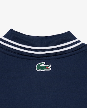 Sudadera de Cuello Tipo Polo con Zipper