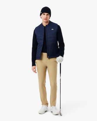 Men's Ribbed Knit Wool Golf Beanie